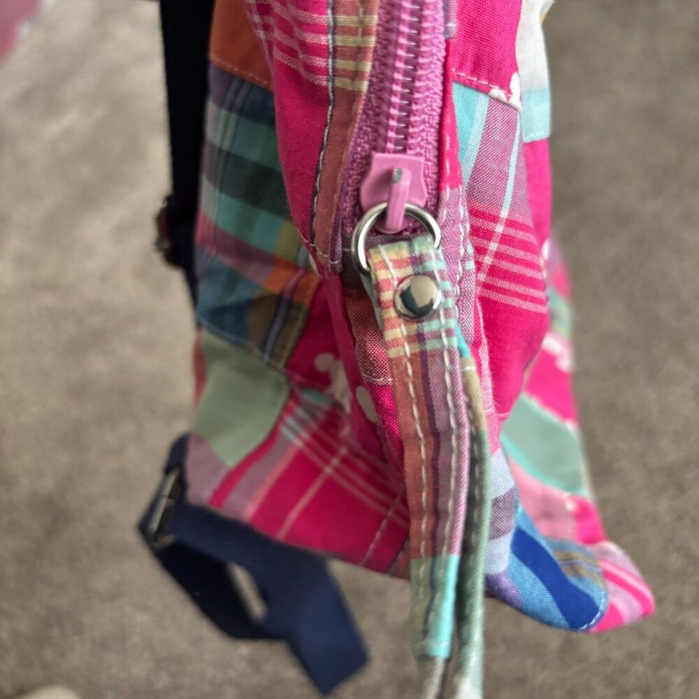 Authentic Disney Parks Pink Patchwork Mickey Back… - image 10